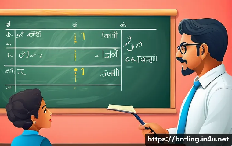 통사론 연구 - A detailed educational illustration depicting the structure of a Bengali sentence with labeled parts...